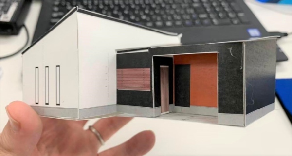 桧家住宅の3D模型