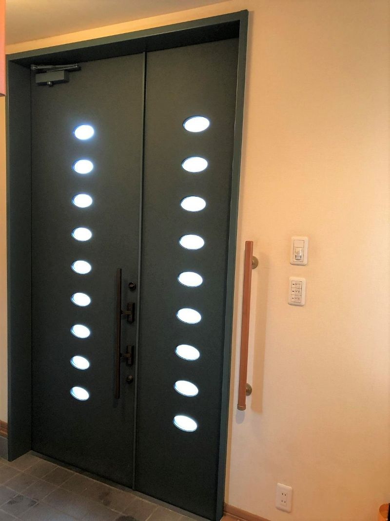 2000万円台後半のへーベルハウスの玄関