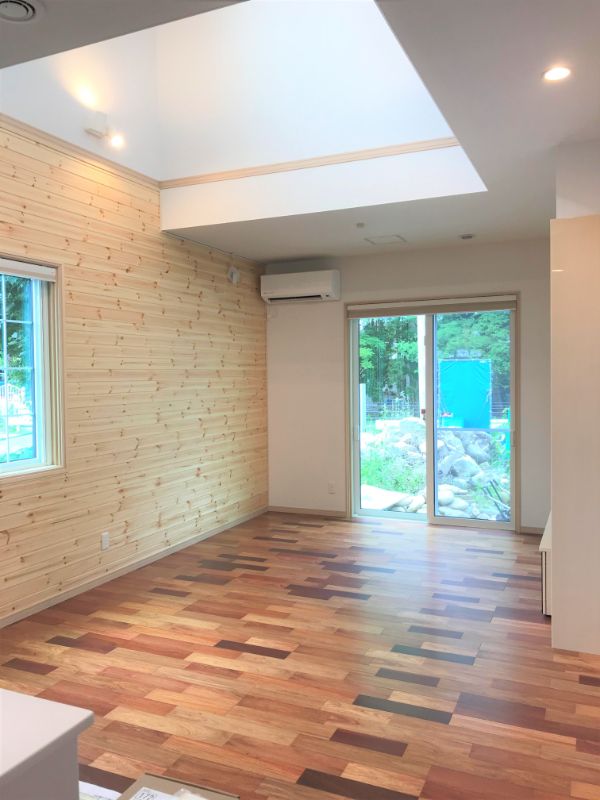 一条工務店のリビング