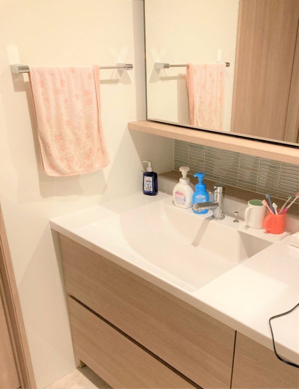 ミサワホームの洗面