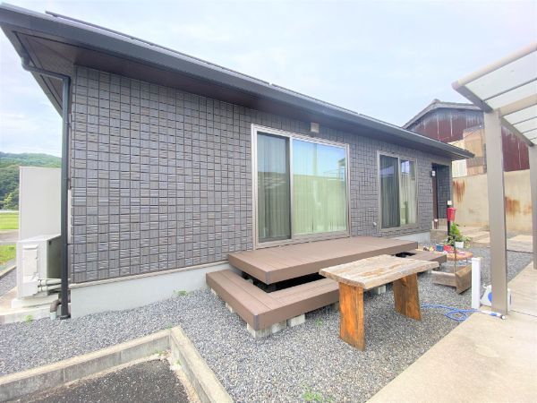 セキスイハイムの平屋の外壁