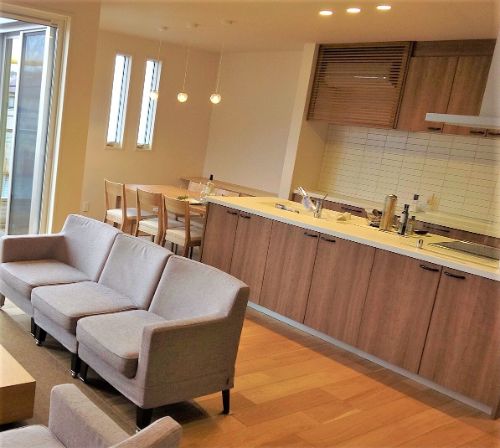 積水ハウスのリビング