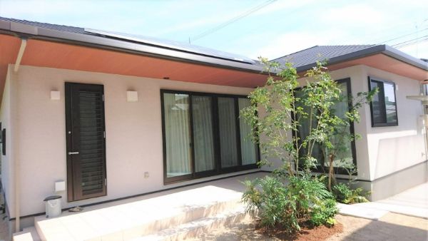 住友林業の平屋外観