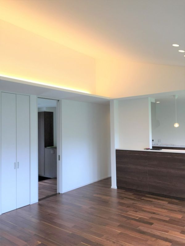 住友林業の平屋のリビング