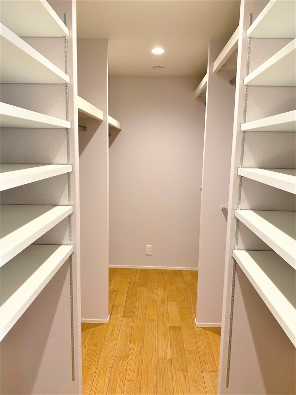 住友林業のウォークインクローゼット