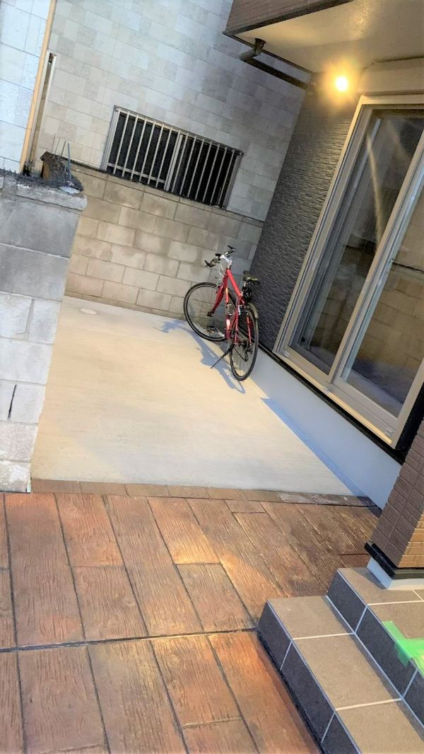 タマホームの5000万円台前半の3階建ての外構