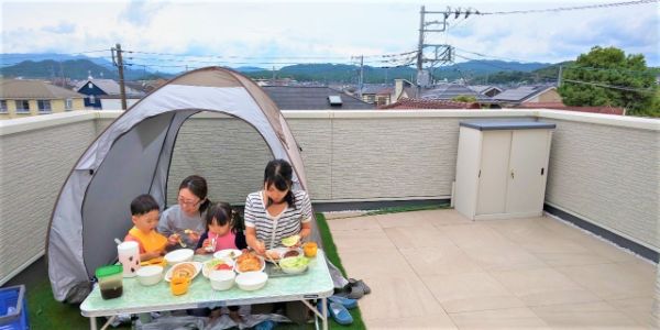 ヤマト住建の屋上