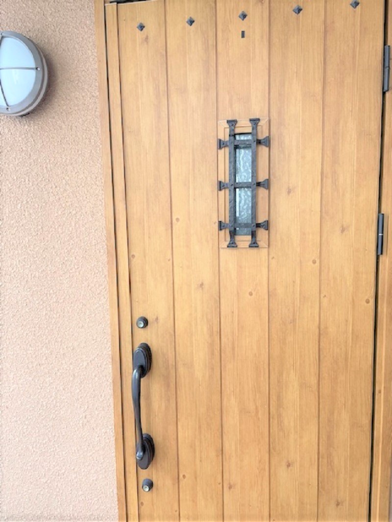 三井ホームの玄関扉