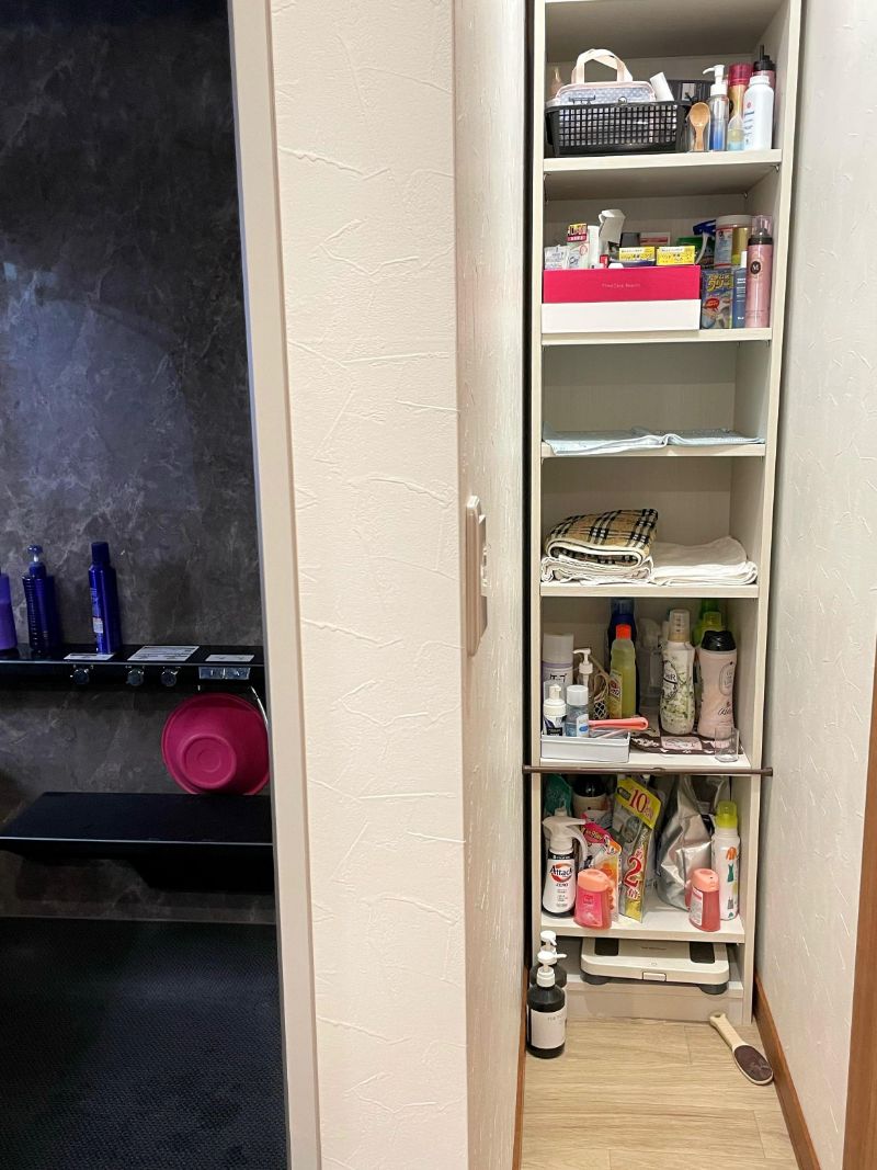 旭化成リフォームの浴室収納