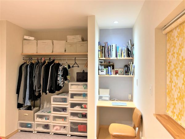 小原建設のリフォーム後のベッドルーム