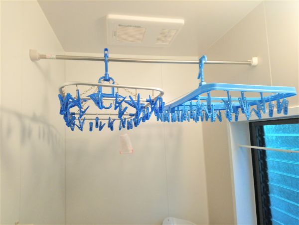 東栄住宅設備のリフォーム後の浴室干し