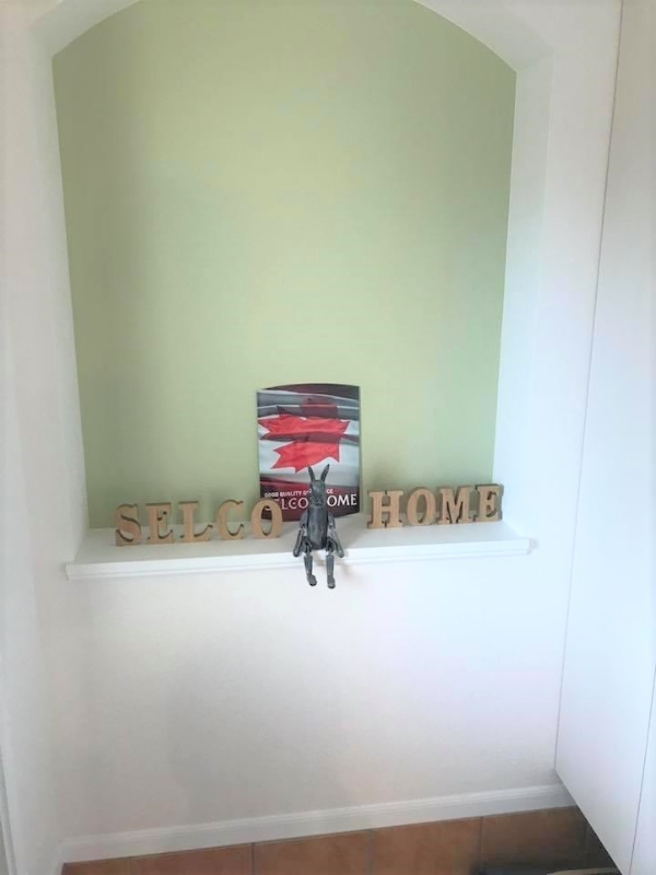 SELCOHOME THE HOMEの玄関ニッチ